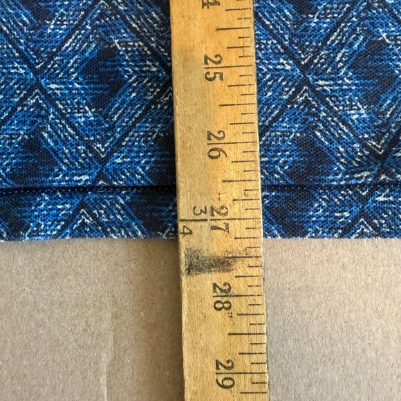 Tommy Bahama Polo Shirt Mens M Large Blue Argyle Geometric Island Zone Golf EUC - Picture 6 of 7